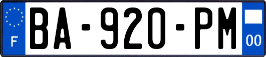 BA-920-PM