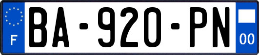BA-920-PN