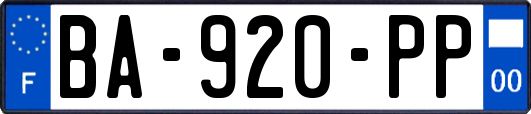 BA-920-PP