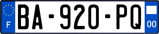 BA-920-PQ