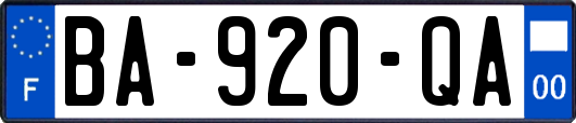 BA-920-QA