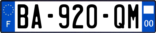 BA-920-QM