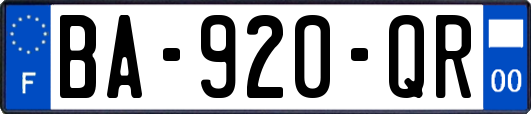 BA-920-QR