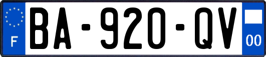 BA-920-QV