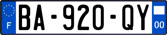BA-920-QY