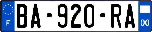 BA-920-RA