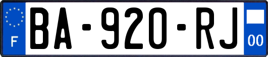 BA-920-RJ