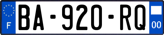 BA-920-RQ