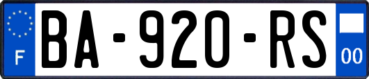 BA-920-RS