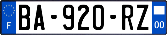 BA-920-RZ