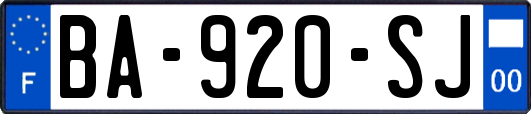 BA-920-SJ