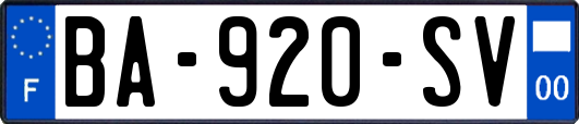 BA-920-SV