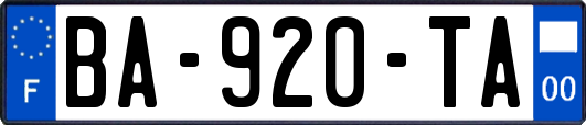 BA-920-TA