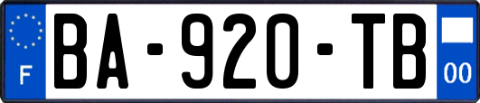 BA-920-TB