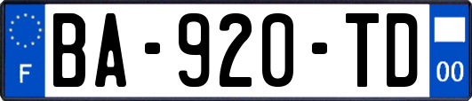 BA-920-TD
