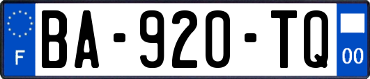 BA-920-TQ