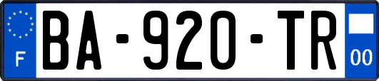 BA-920-TR