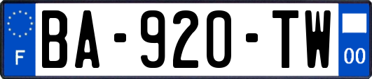 BA-920-TW
