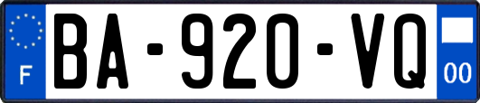 BA-920-VQ