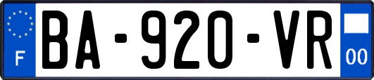 BA-920-VR