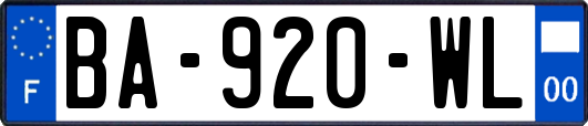 BA-920-WL