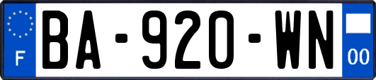 BA-920-WN