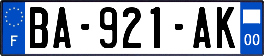 BA-921-AK