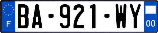 BA-921-WY