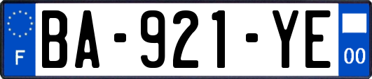 BA-921-YE