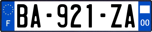 BA-921-ZA