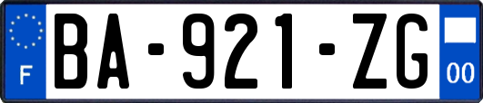 BA-921-ZG