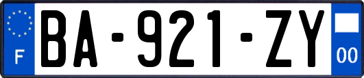 BA-921-ZY