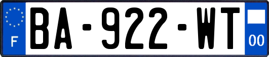 BA-922-WT