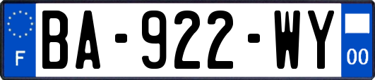 BA-922-WY