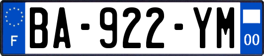 BA-922-YM