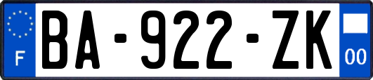 BA-922-ZK