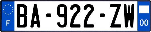 BA-922-ZW