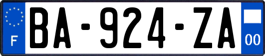 BA-924-ZA