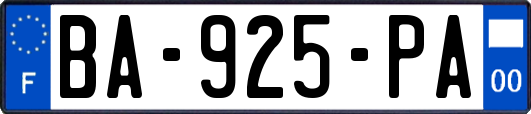BA-925-PA