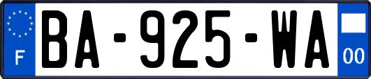 BA-925-WA