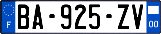 BA-925-ZV