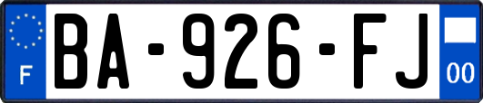BA-926-FJ