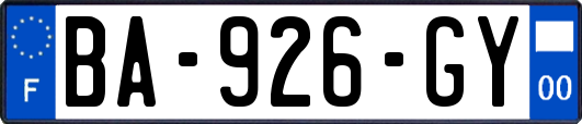 BA-926-GY