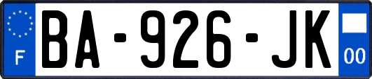 BA-926-JK