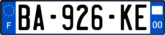 BA-926-KE