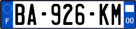 BA-926-KM