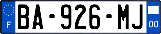 BA-926-MJ