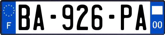 BA-926-PA