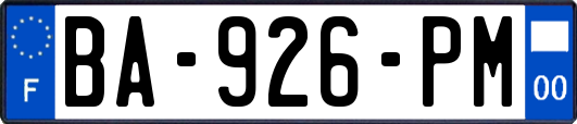 BA-926-PM