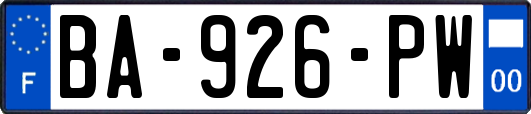 BA-926-PW